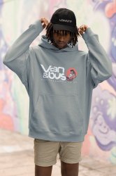 Van & Bus graphic logo hooded sweatshirt Design 4