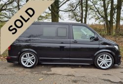 **SOLD** VW Transporter T6.1 SWB (Black) Camper Conversion