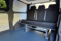 Vulcan Full Width 3 seater Glide bed