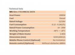 T5/6 Diesel Heater Kit (Internally Mounted)