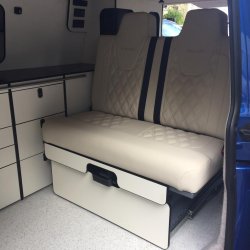 **SOLD** VW Transporter T6.1 LWB (Ravenna Blue) Camper Conversion