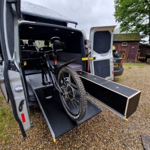 Bed & Bike Van