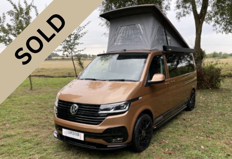 **SOLD** VW Transporter T6.1 LWB (Bronze) Camper Conversion