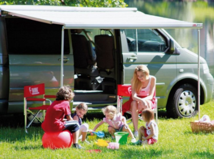 LWB Ford Transit Custom Fiamma F45s Awnings